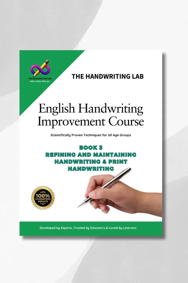English Handwriting Improvement Course | 3 Workbook Set - Image 3